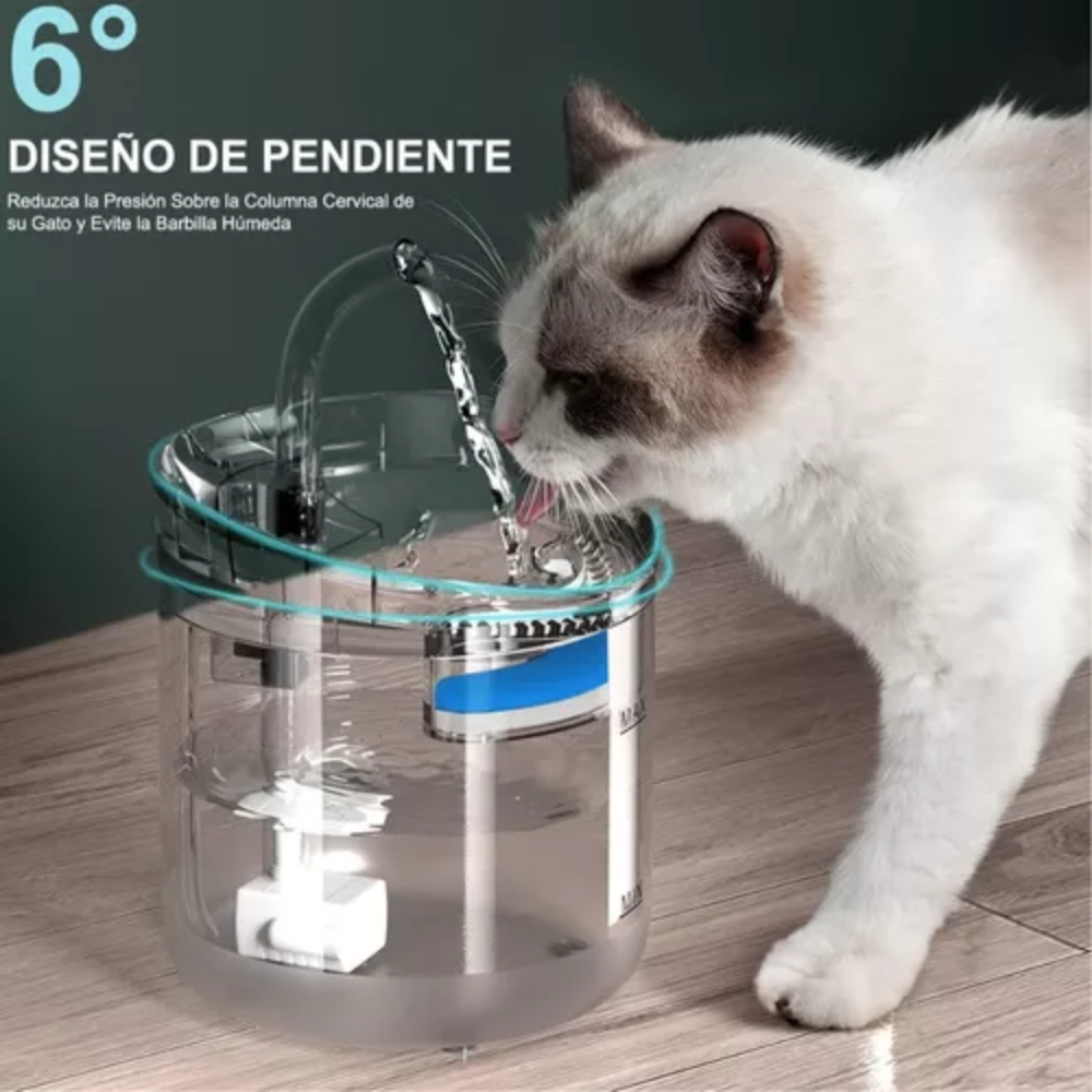 AquaGatito - Fuente De Agua Para Gatos